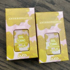 X2 Anthropologie Pura Sol Tobac NEW refills